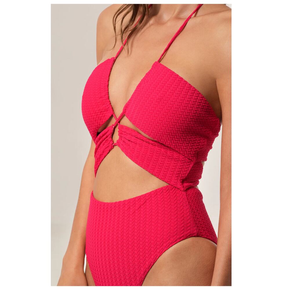 BOAMAR Neff Jacquard One-Piece Swimsuit Size Large - Picture 4 of 14